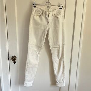 Women's JCrew White Jeans
